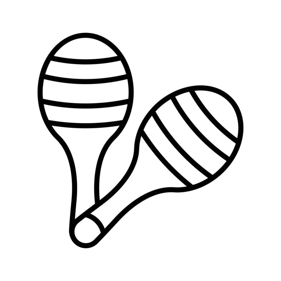 Mexican traditional musical instrument, amazing icon of maracas