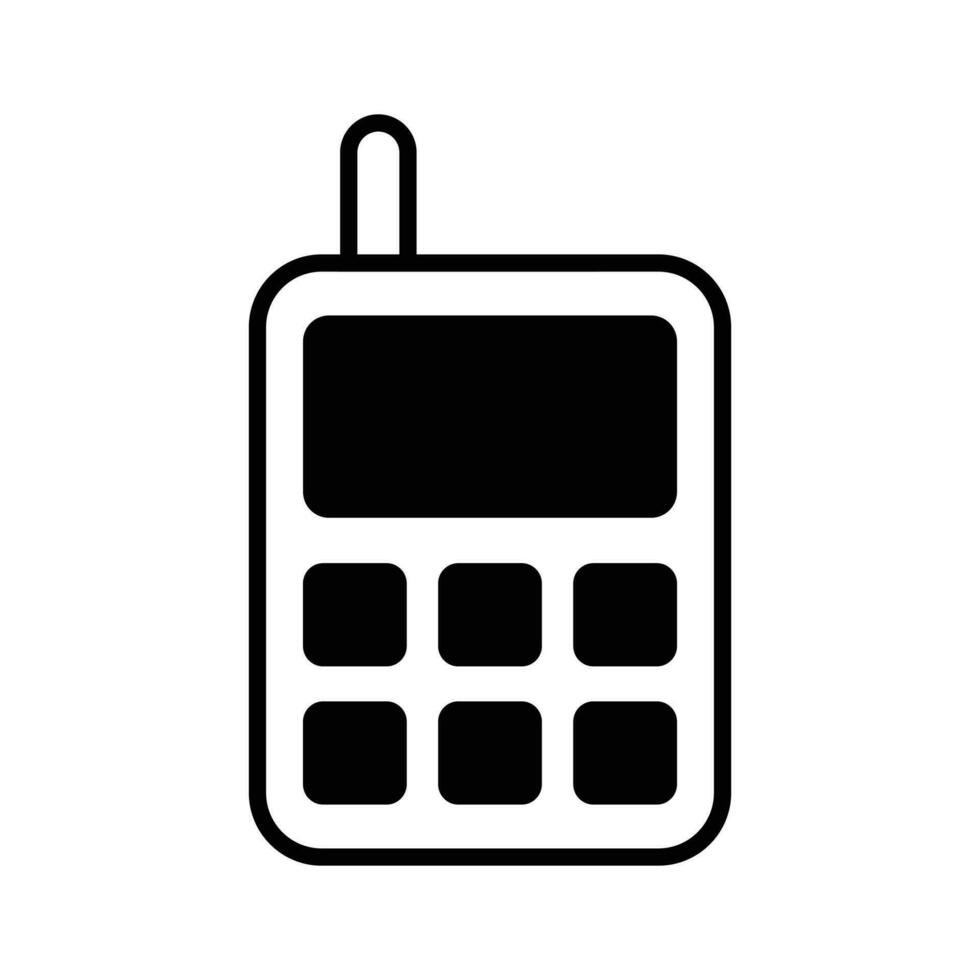 Toy phone vector design in trendy design style, ready to use icon