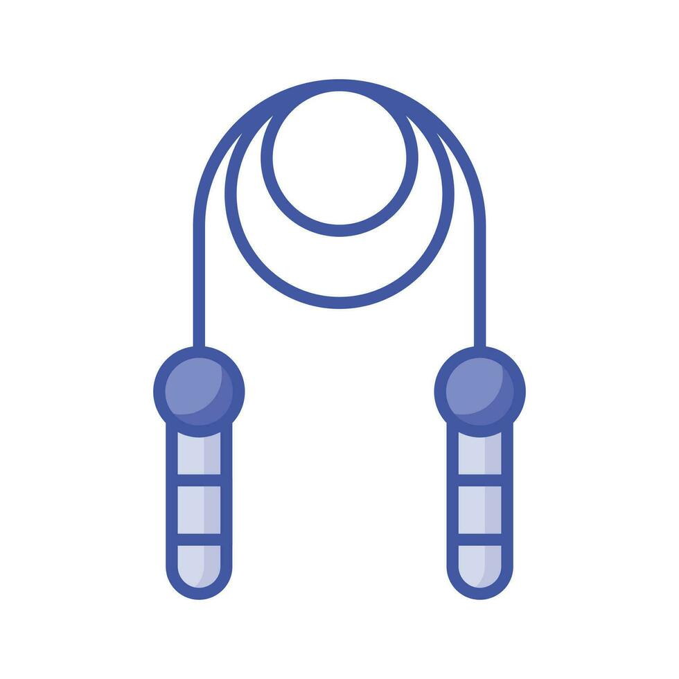 Check this amazing icon of skipping rope, fitness string, ready to use vector