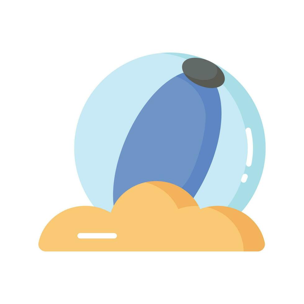 Beach ball vector design, for summer and beach, leisure and fun time