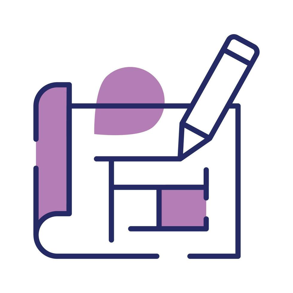 Premium icon of drafting in trendy design style, amazing vector