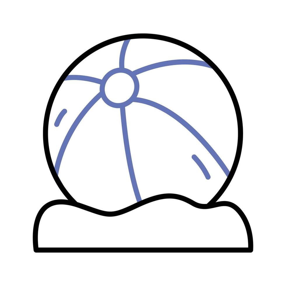 Beach ball vector design, for summer and beach, leisure and fun time