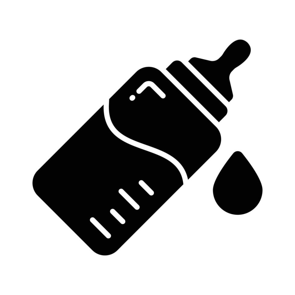 Check this beautiful icon of feeder in modern style, milk feeder bottle vector