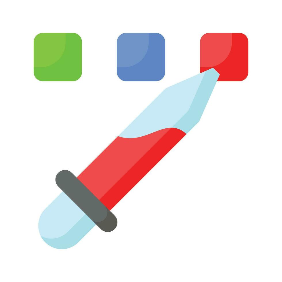 Customizable icon of eyedropper in modern style, color picker vector, coloring tool vector