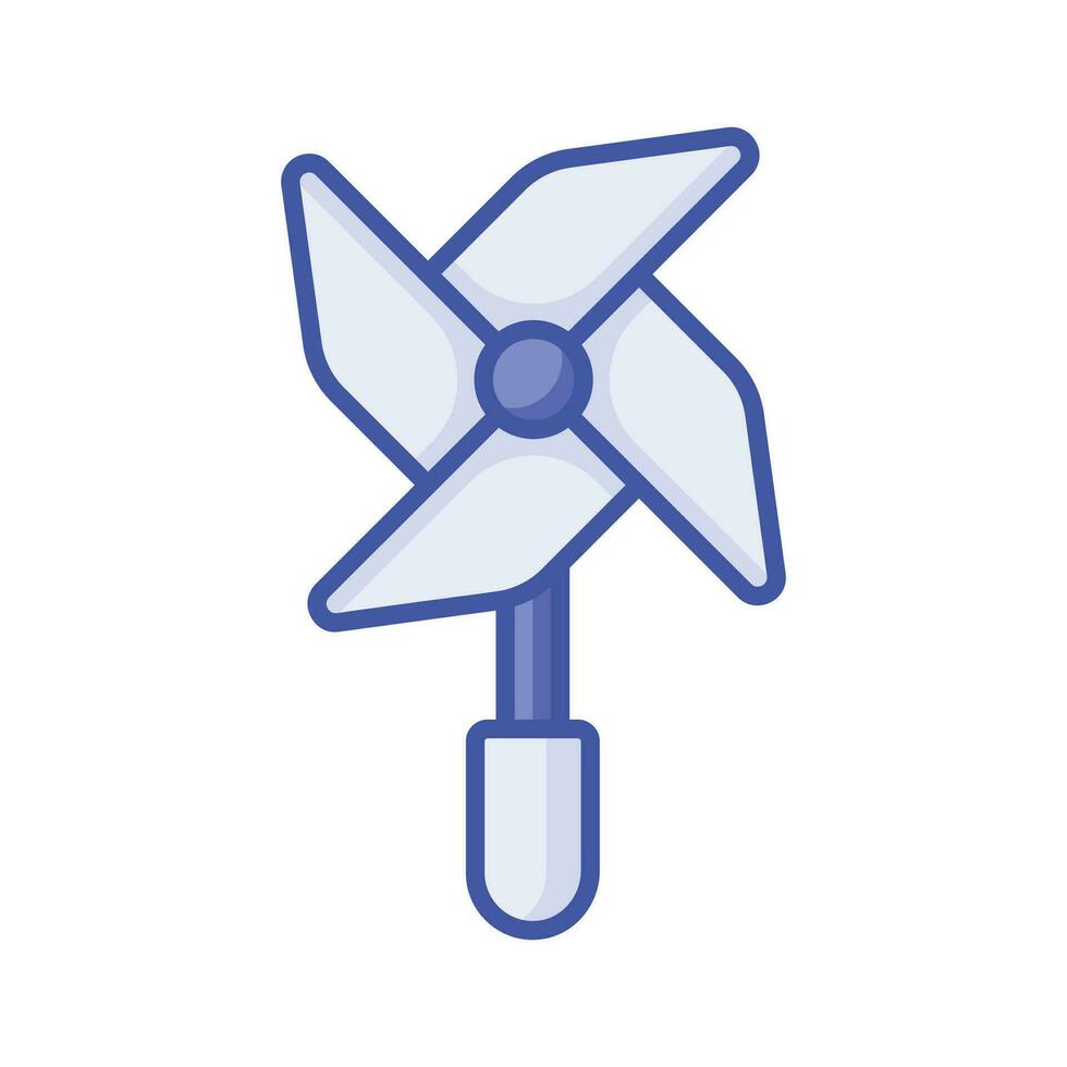 Kids plaything, an amazing icon of pinwheel in modern style, premium vector