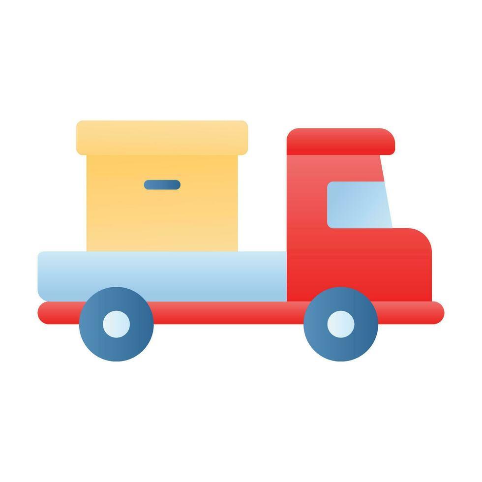 An amazing icon of express delivery in modern design style vector