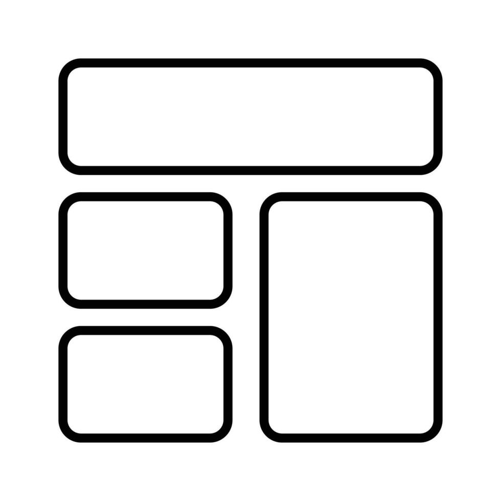 Take a look at this beautifully designed website wireframes, wireframing, layout, template icon vector