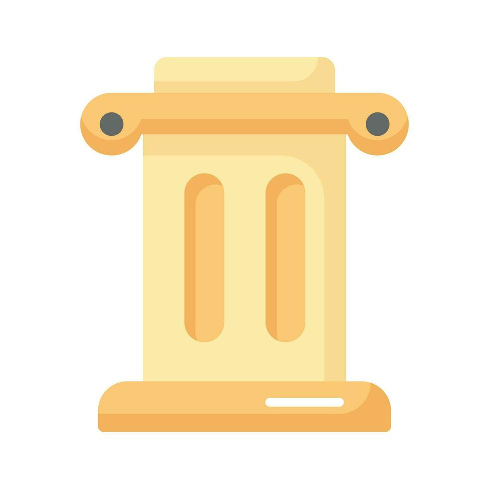 Download this premium icon of roman and greek antique column, ready to use vector