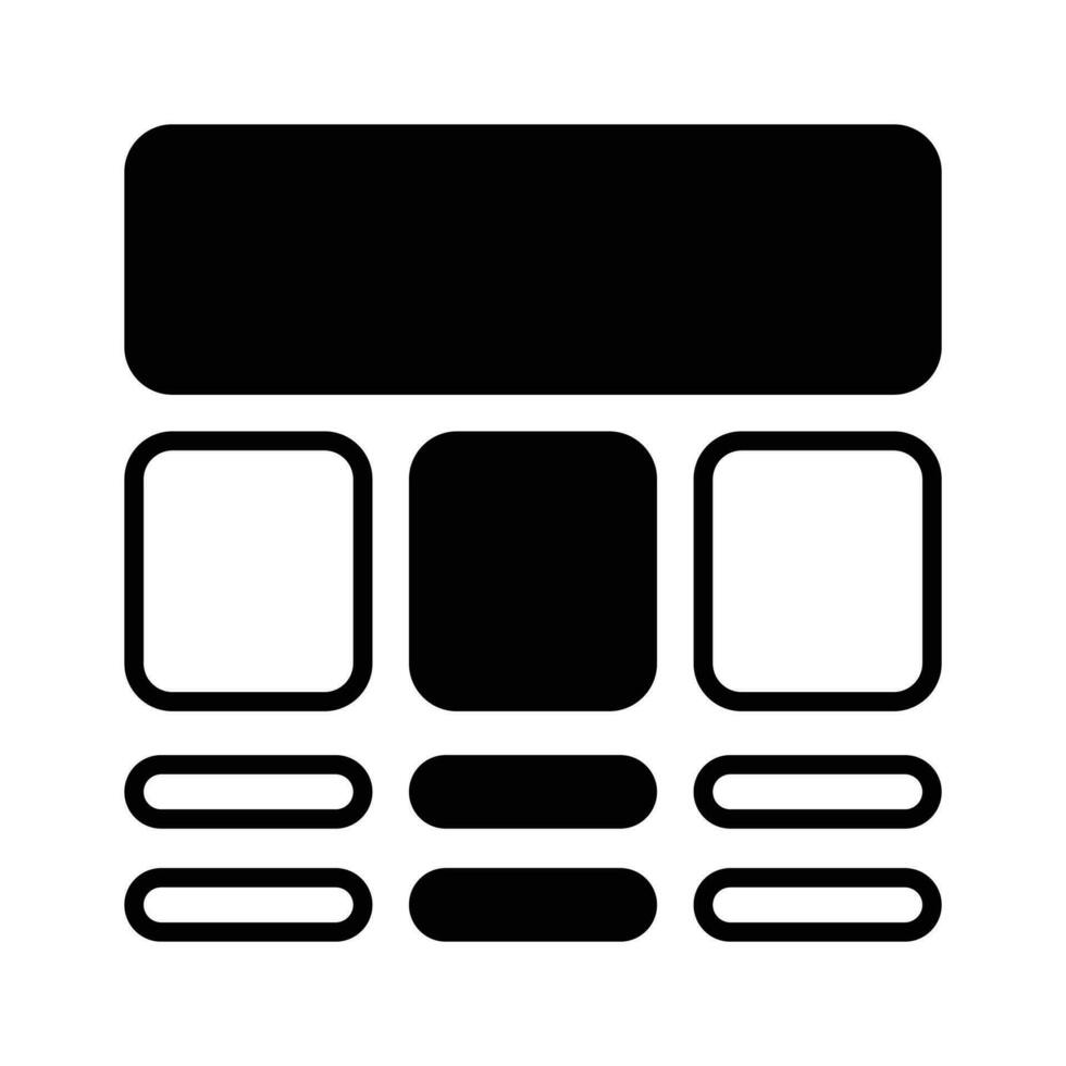 Take a look at this beautifully designed website wireframes, wireframing, layout, template icon vector
