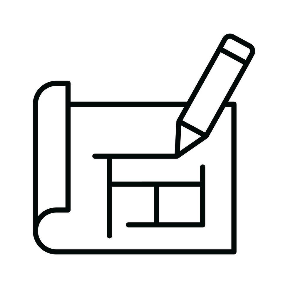 Premium icon of drafting in trendy design style, amazing vector