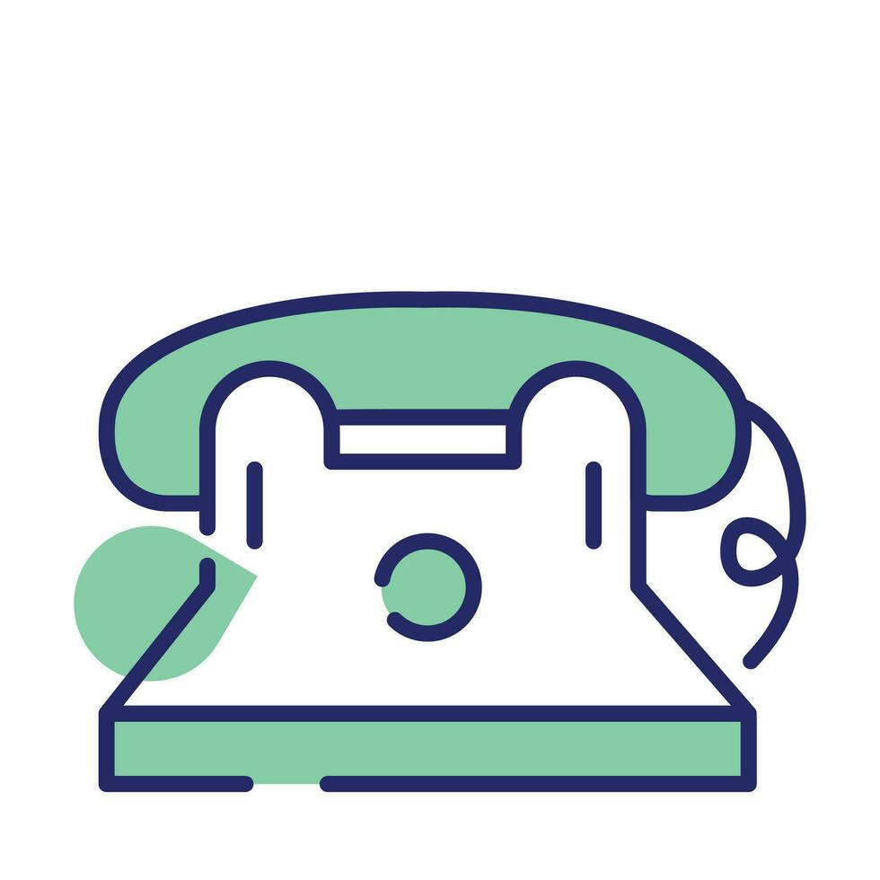 Toy phone vector design in trendy design style, ready to use icon