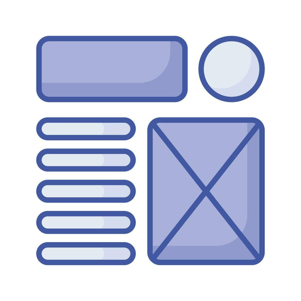 Take a look at this beautifully designed website wireframes, wireframing, layout, template icon vector