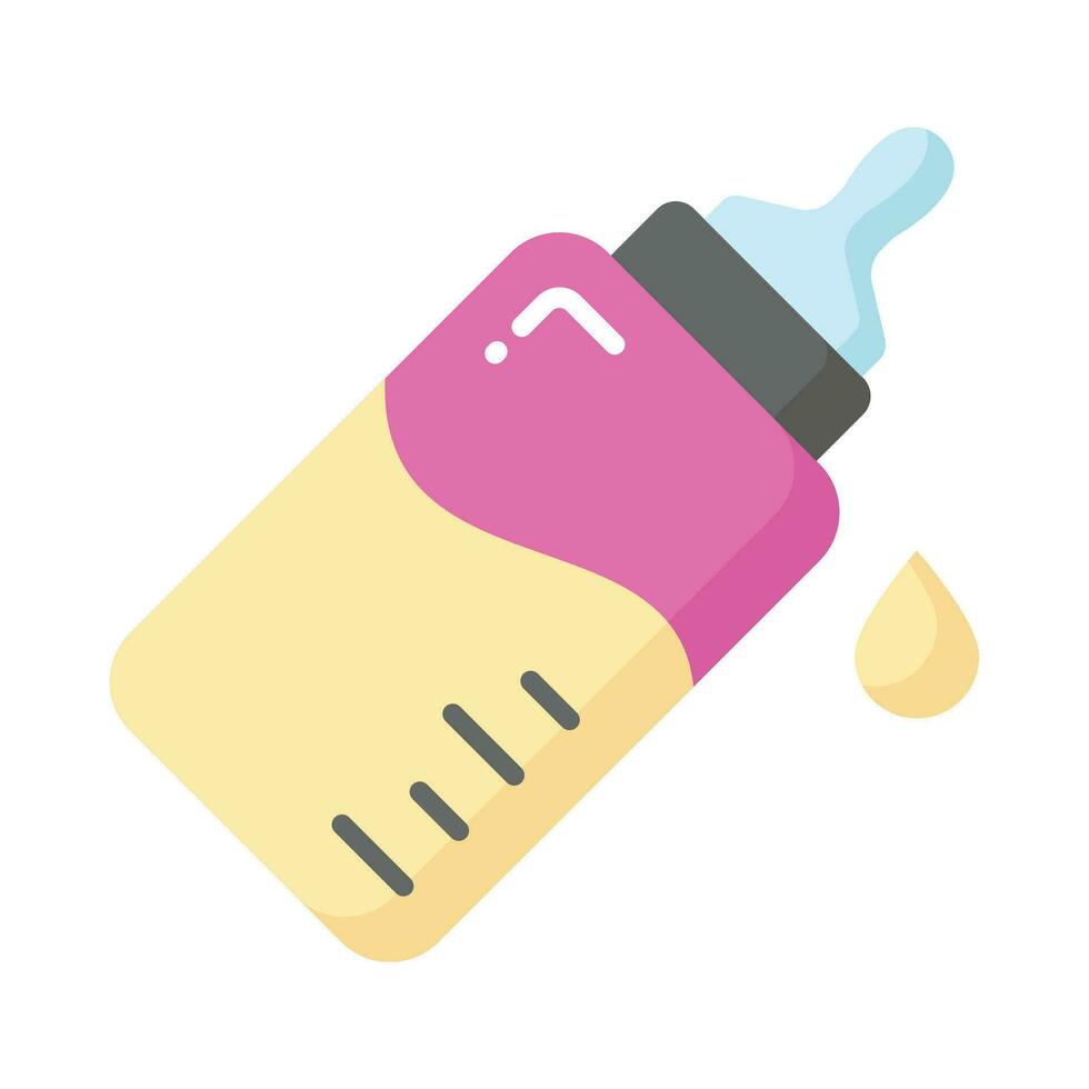 Check this beautiful icon of feeder in modern style, milk feeder bottle vector