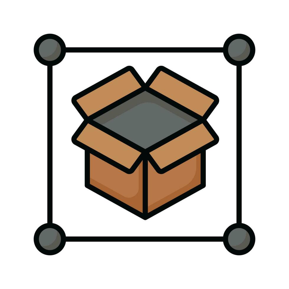 Packaging design vector modern style, ready to use icon