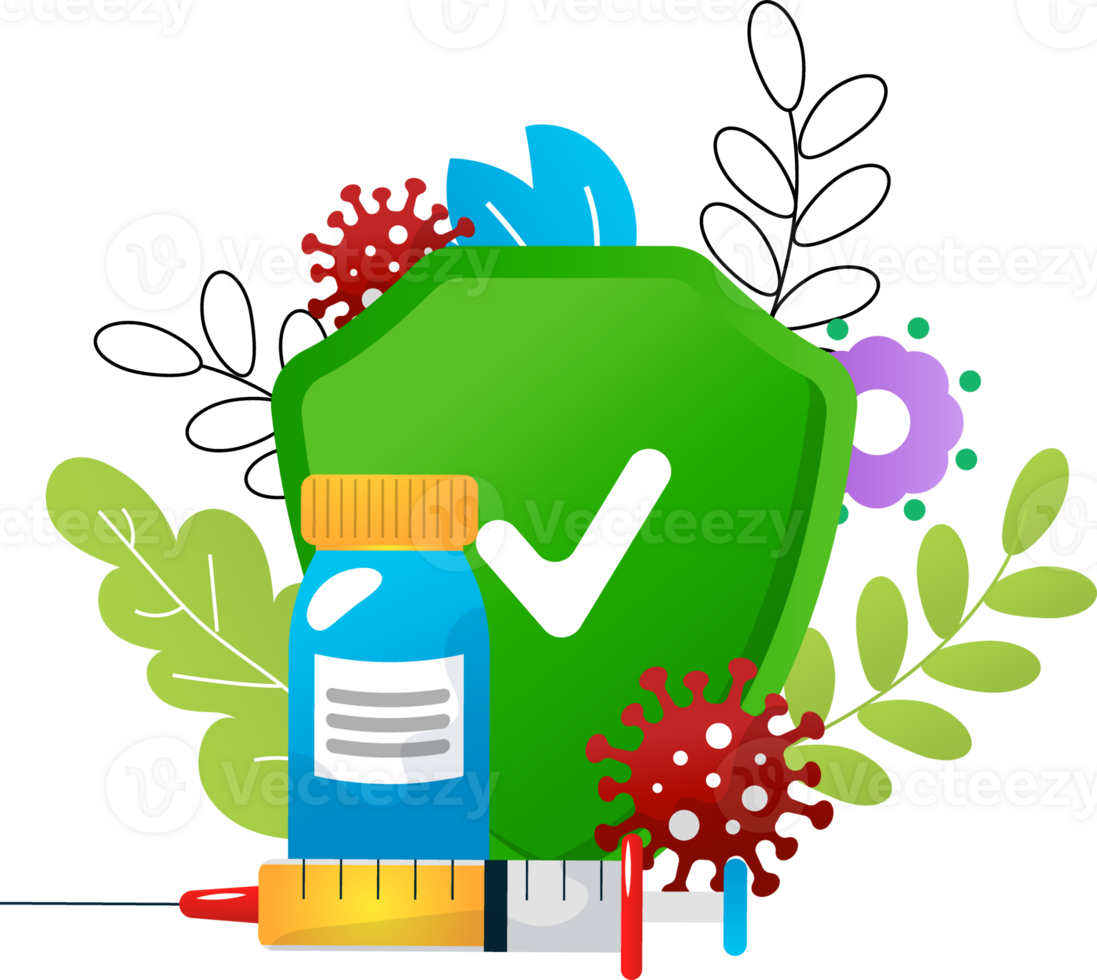 coronavirus cartoon illustration png