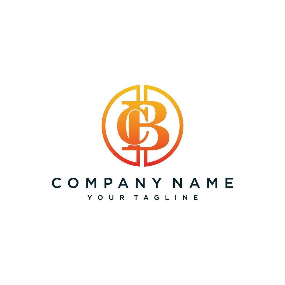 Initial BC or CB Letter Logo Design Vector Template. Monogram and Creative Alphabet BC Letters icon illustration.