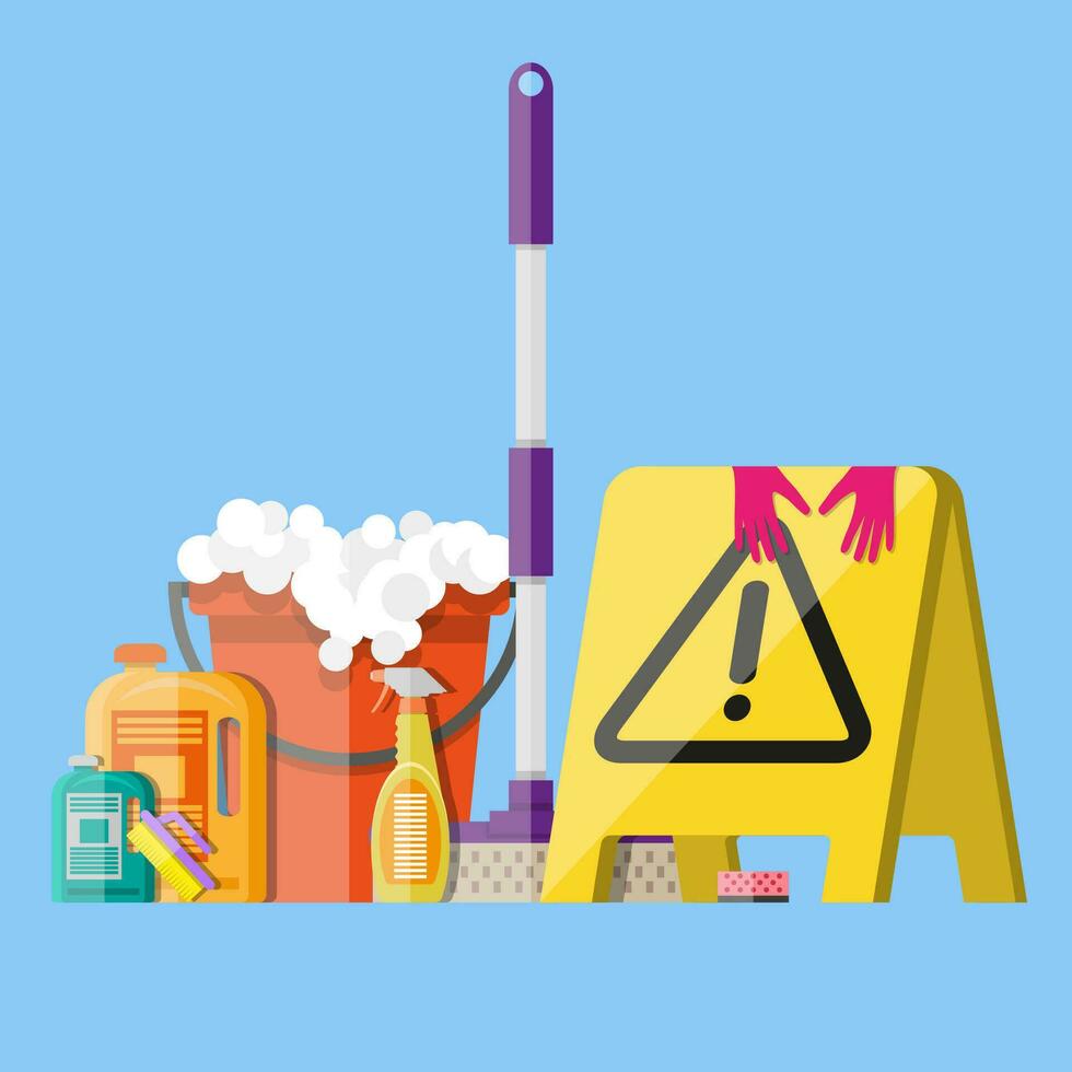 Cleaning Service Concept vector