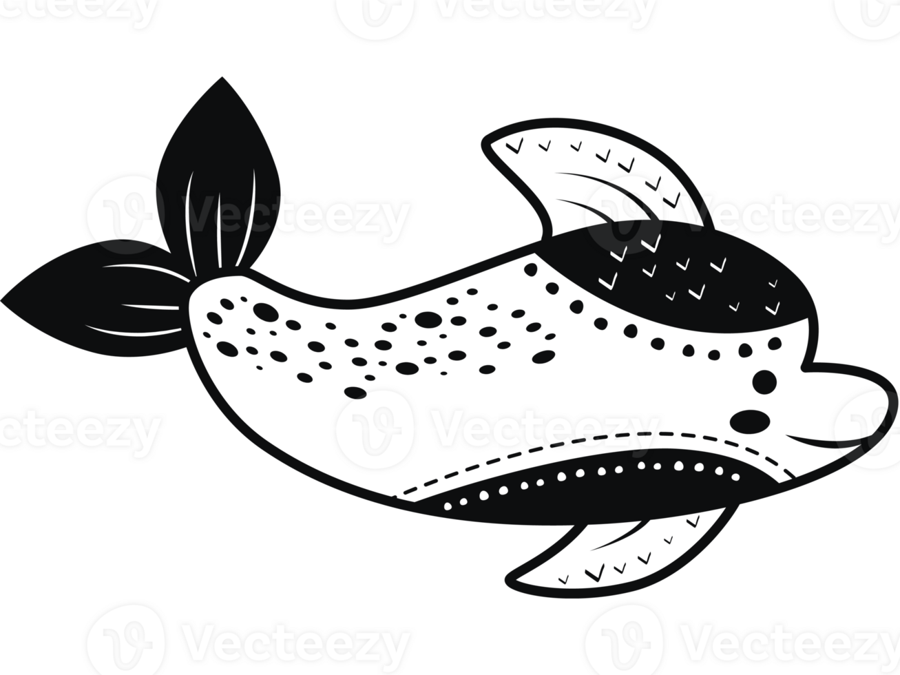 dolphin sealife illustration png