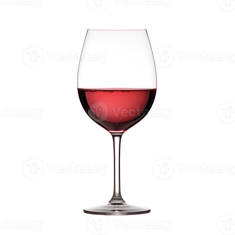 AI generated Glass of Wine No Background Applicable to Any Context Print On Demand Merchandise png
