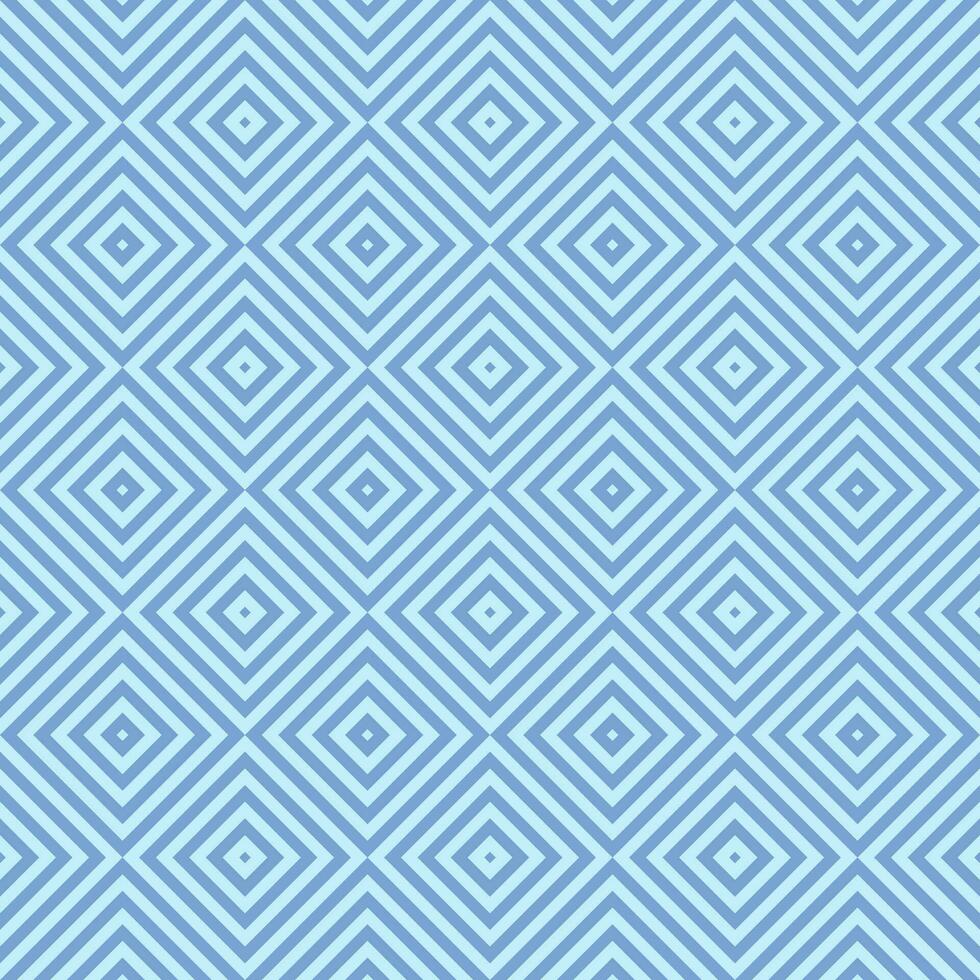 seamless geometric pattern with shapes in blue vector