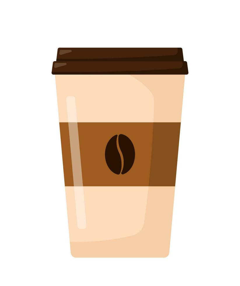 Coffee Cup To Go Icon for Drink and Beverage Vector Illustration