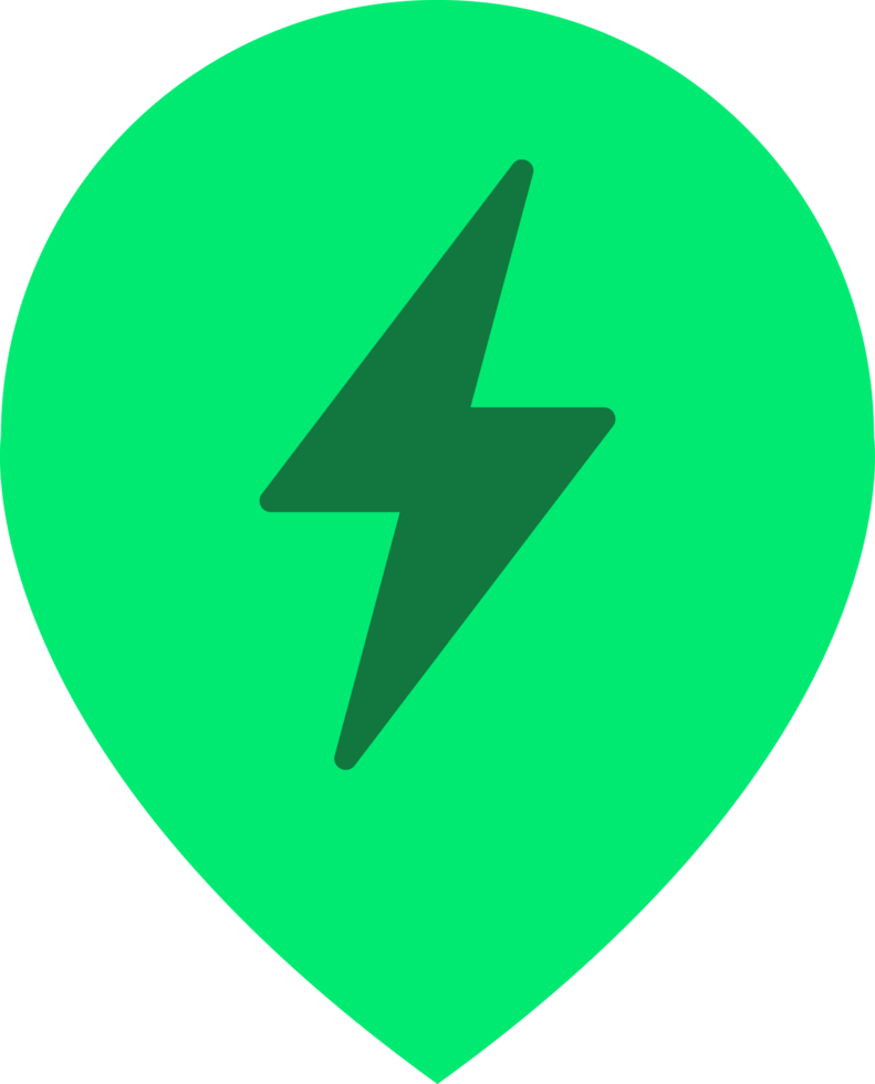 ev charging station map icon png