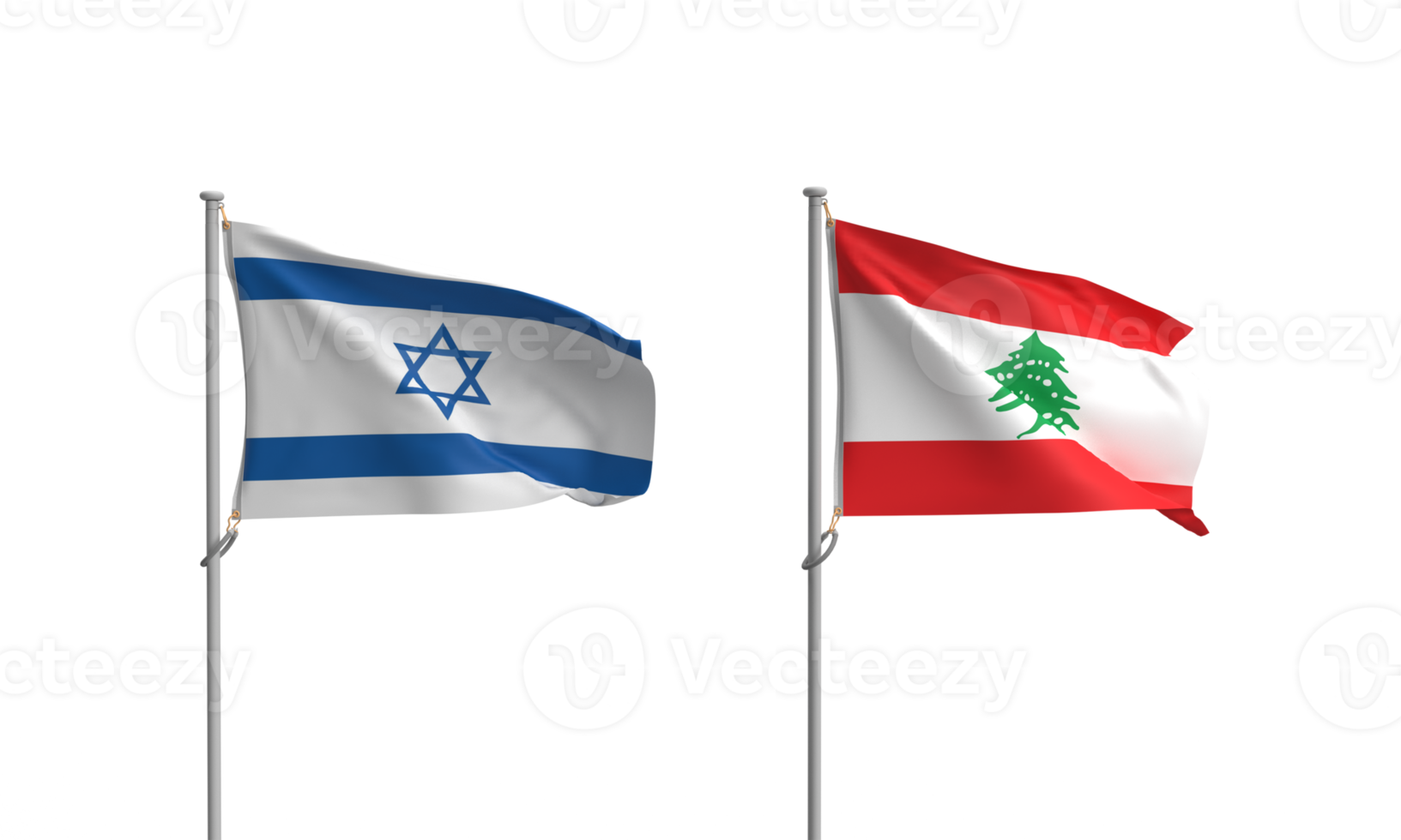 Libanon Israël vlag land Internationale wit geïsoleerd achtergrond dicut oorlog leger Palestina kaart soldaat bedrijf handel Gaza stad politiek regering midden- oosten- crisis Islamitisch qassam jihad hamas png