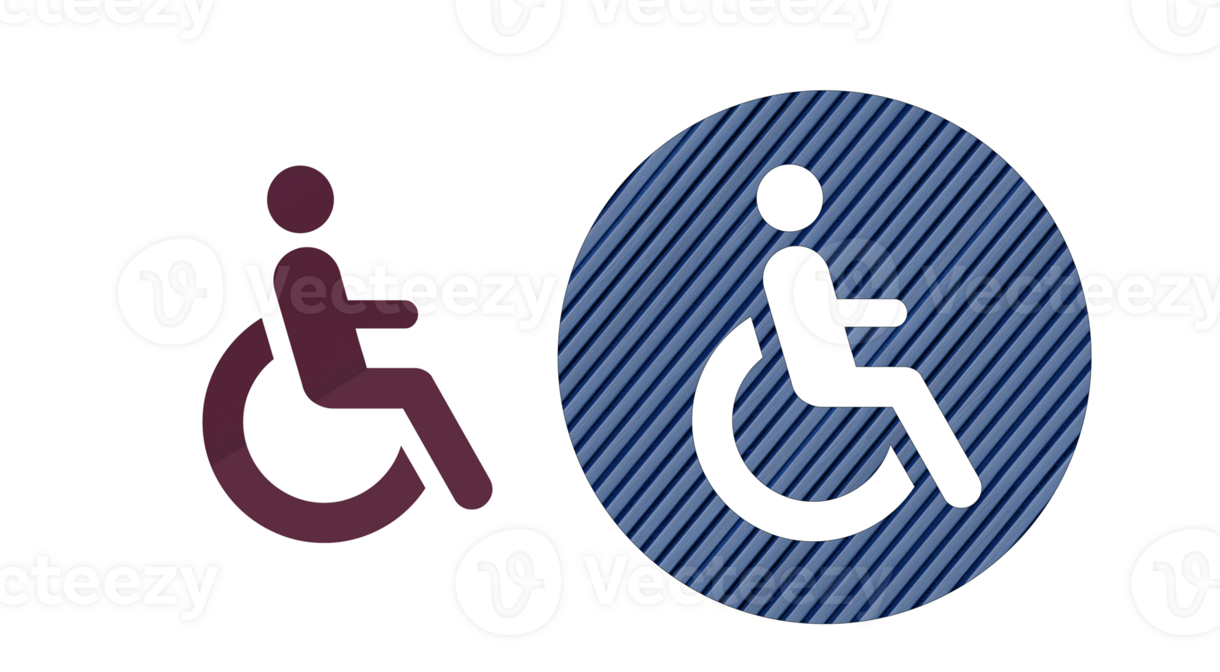 Photo handicap sign icon symbol png
