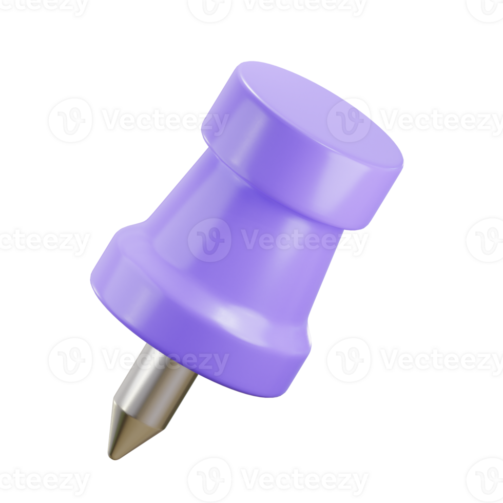 Push Pin 3D Illustrations 35638260 PNG push-pin-3d-illustrations-35638260-png