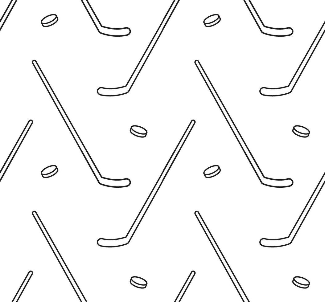 seamless-pattern-of-outline-hockey-stick-and-puck-35638383-vector-art-at-vecteezy