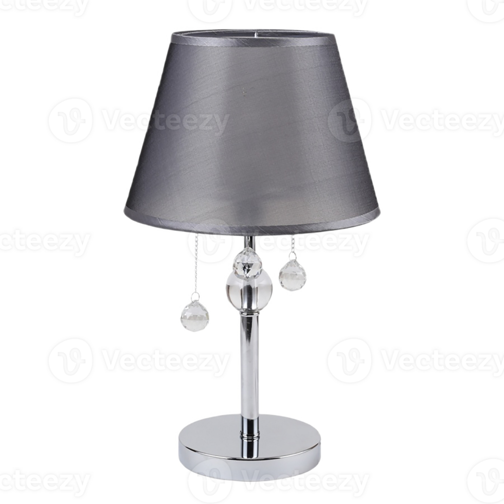 Light table lamp transparent background front view png