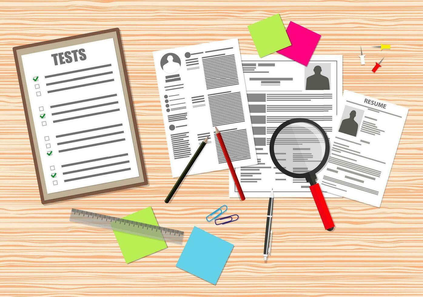 Human Resources Concept vector