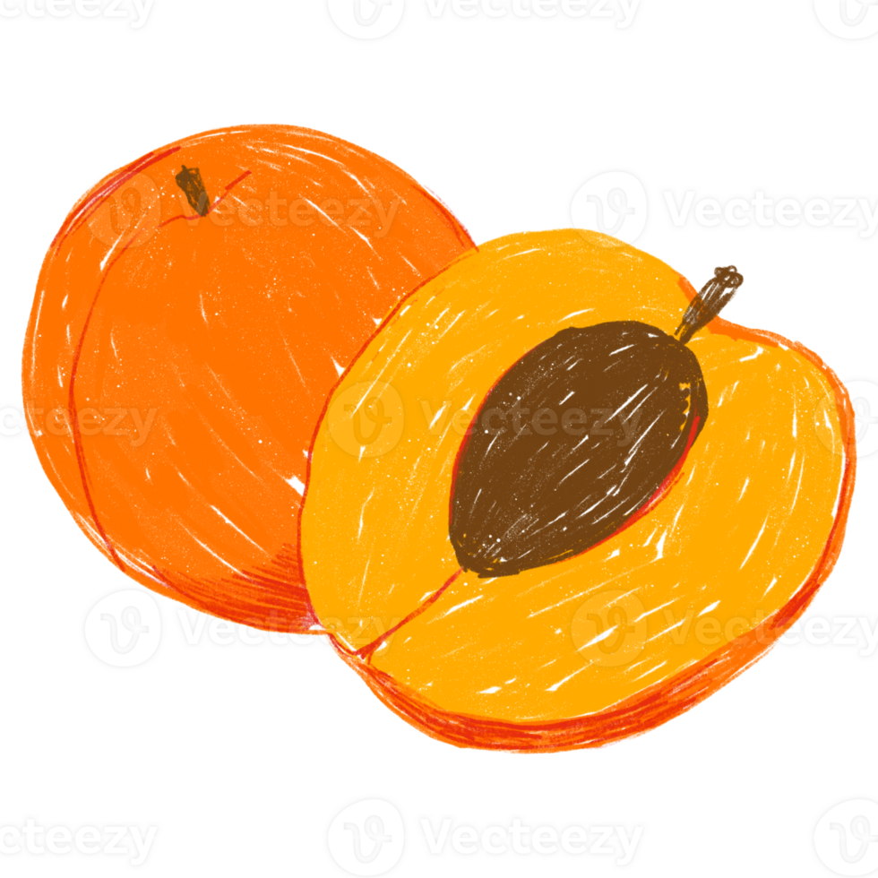 AI generated Two Peaches, a Tale of Summer's Sweetness png