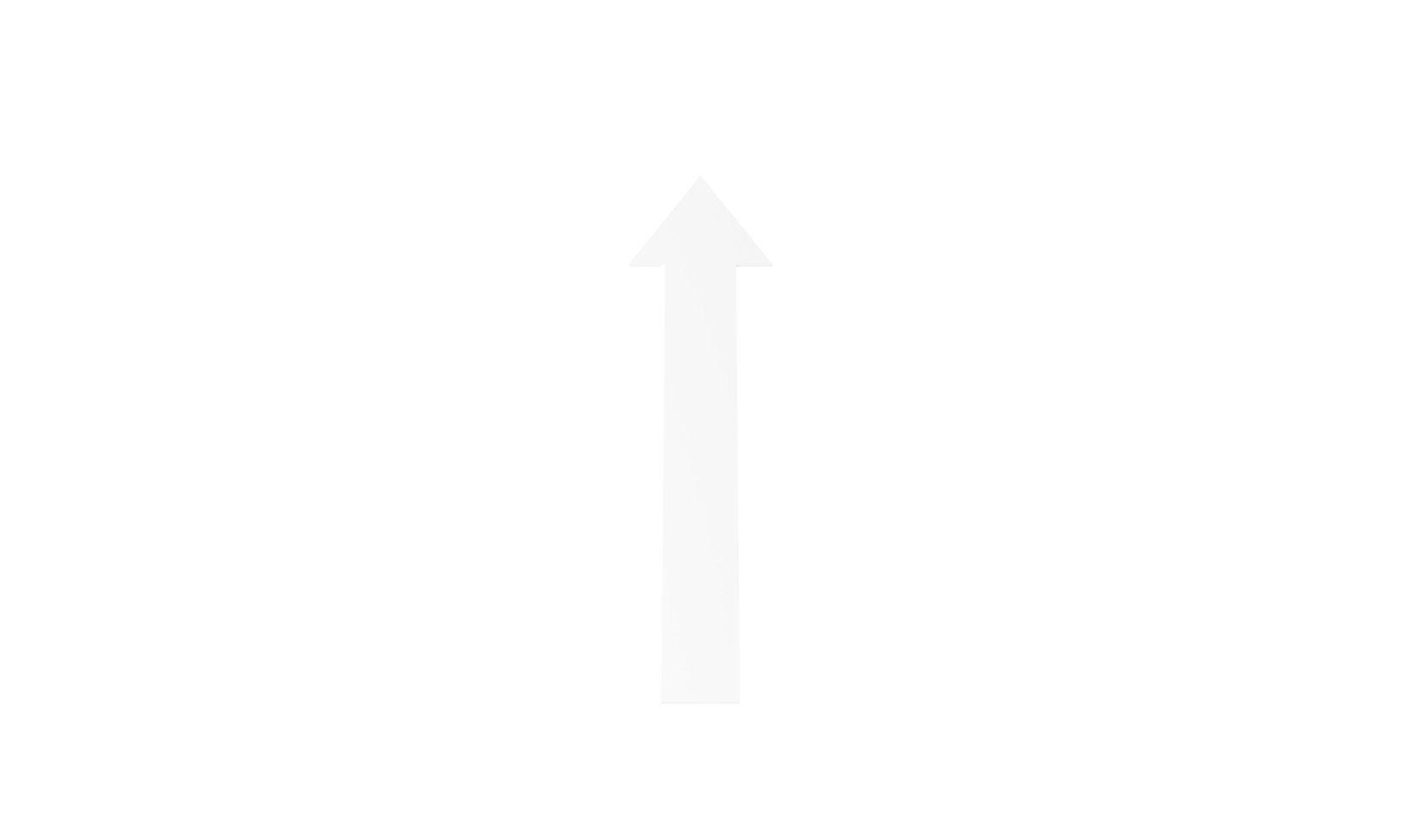 3d rendering of white rising arrow for business planning new strategy. growing business target concept idea. Step to Arrow growth success. progress way and forward achievement.png png
