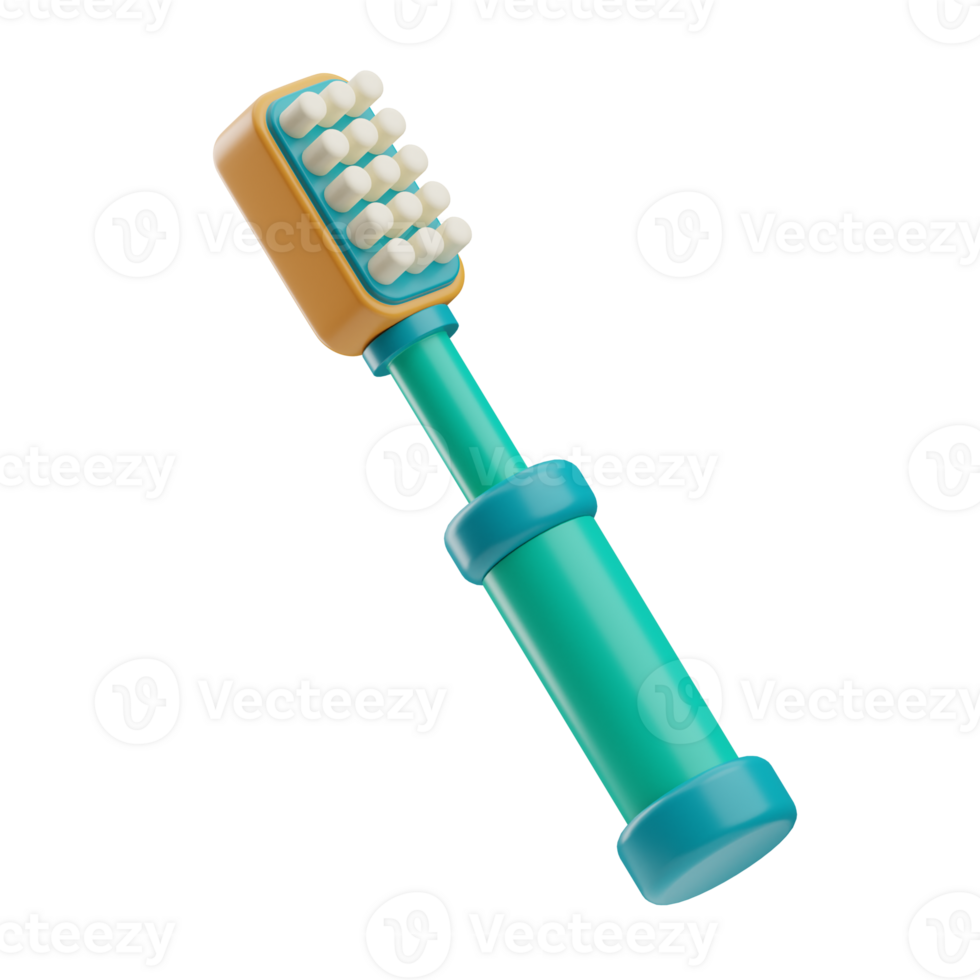 dental escova de dente 3d ilustração png