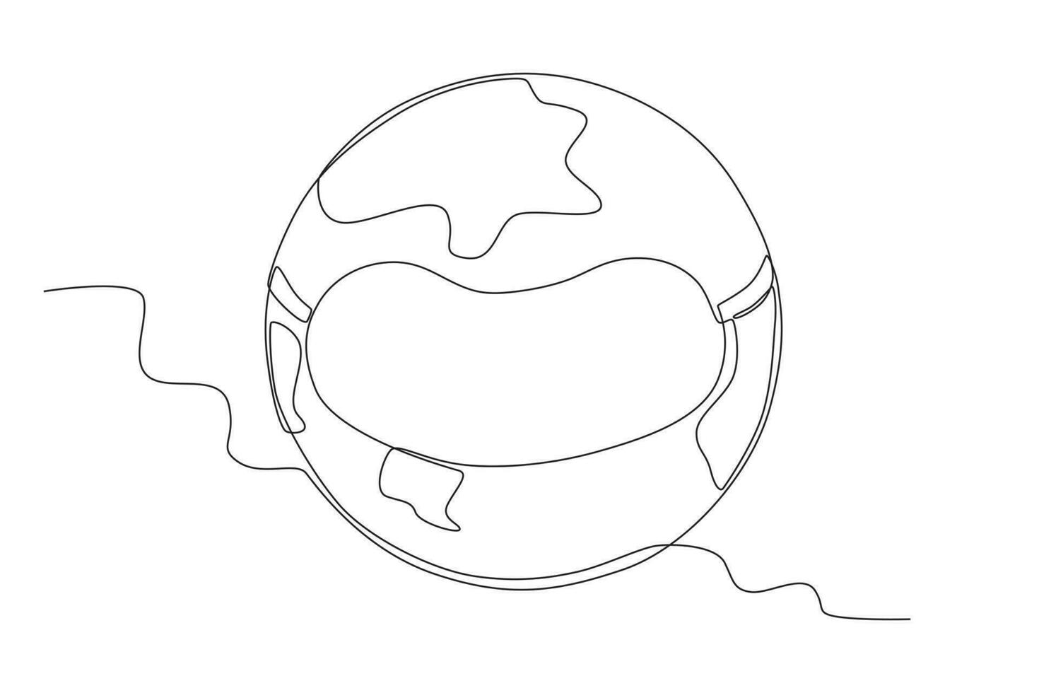 An earth wearing a mask vector