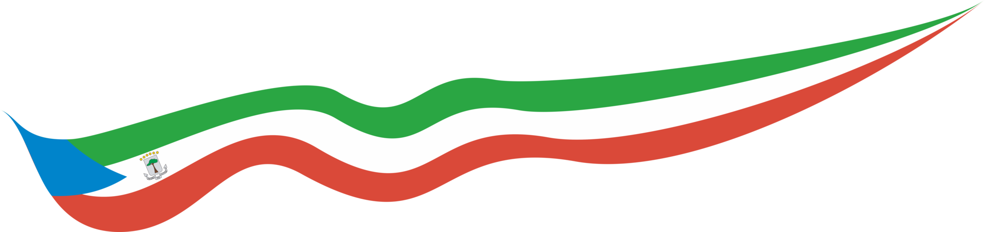 Equatorial Guinea Flag Ribbon Shape png