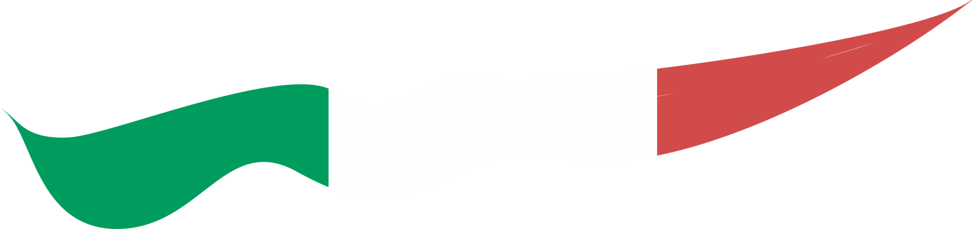 Italy Flag Ribbon Shape png