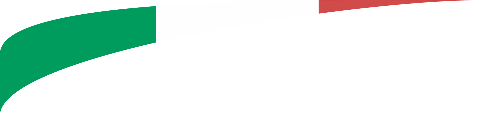 Italy Flag Ribbon Shape png