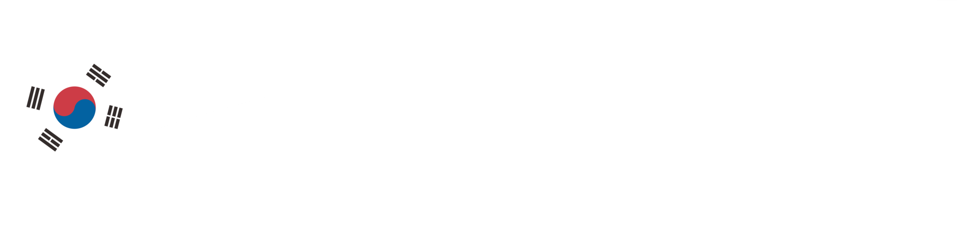 South Korea Flag Ribbon Shape png