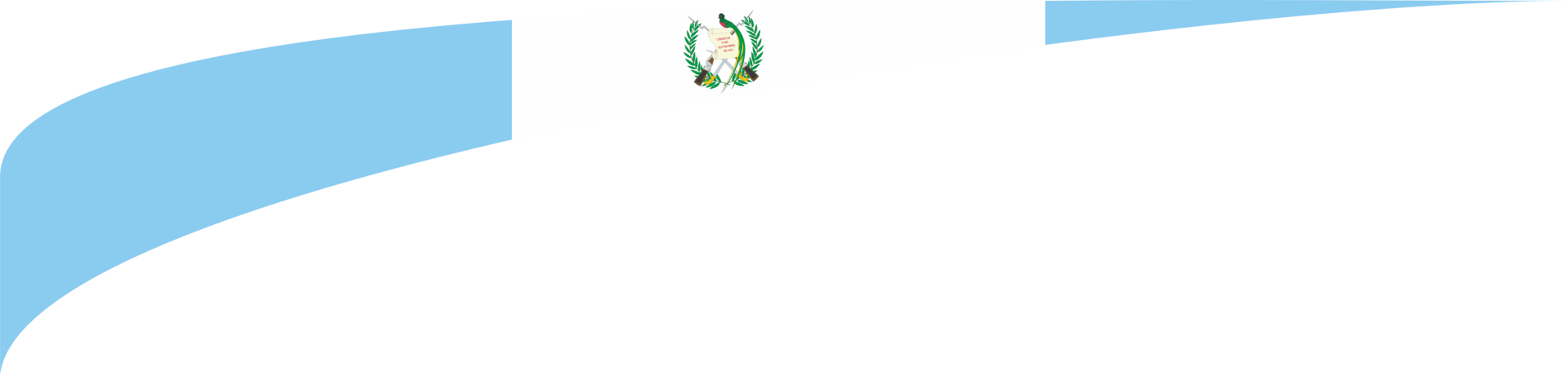 Guatemala Flag Ribbon Shape png