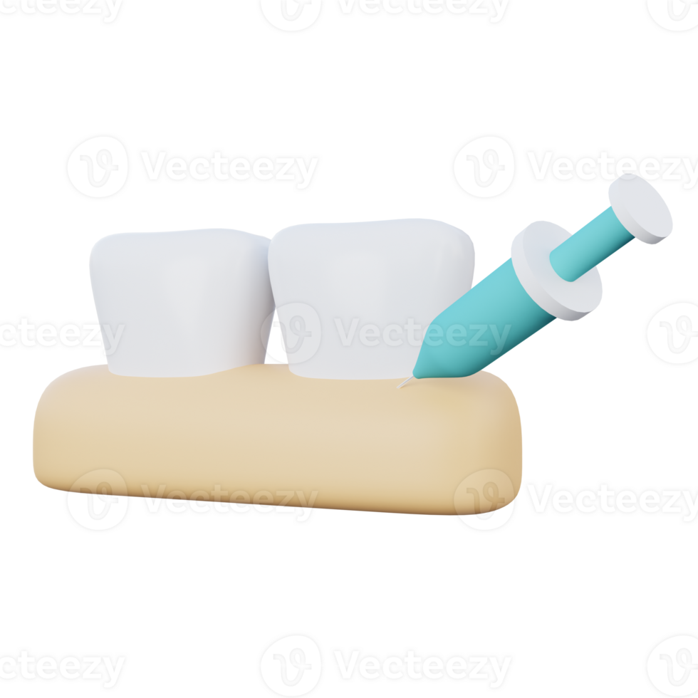 Injection 3D Icon Illustration png