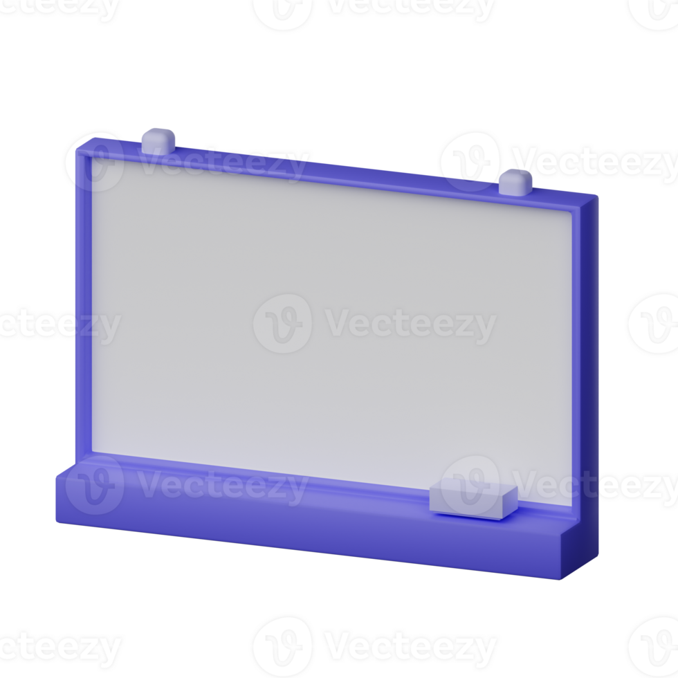 Balckboard 3D Icon png