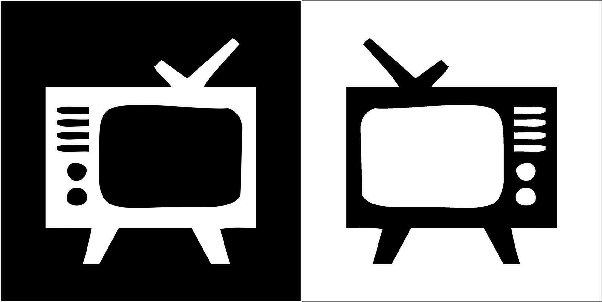 ilustración vector gráficos de televisión icono