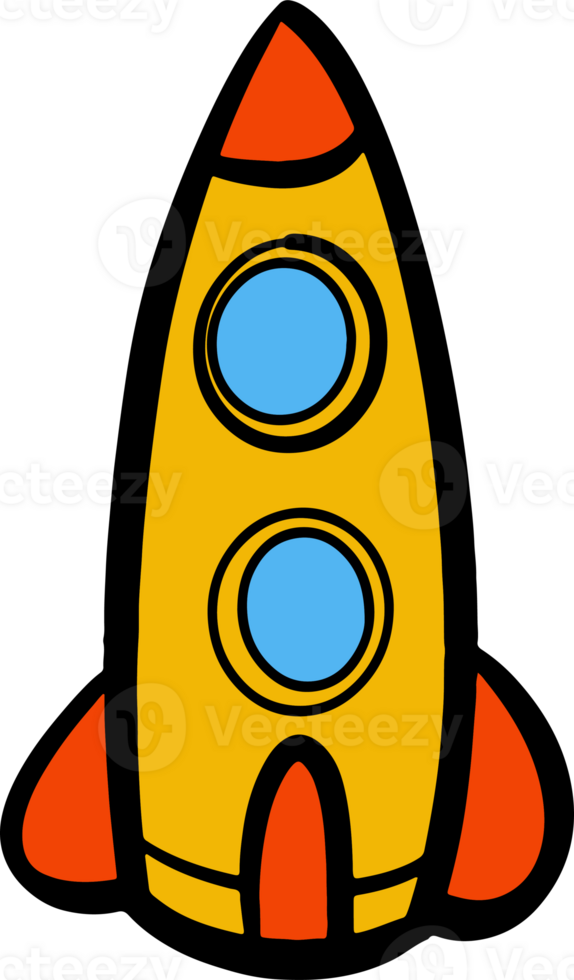 de zonne- systeem en ruimte tekening vector afbeelding. png