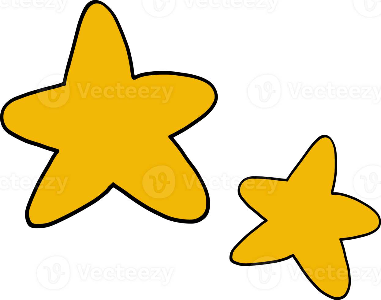 The solar system and space drawing vector image. png
