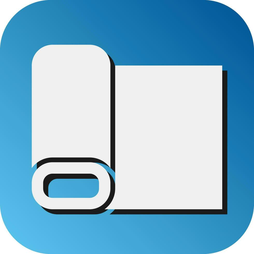 Fabric Vector Glyph Gradient Background Icon For Personal And Commercial Use.