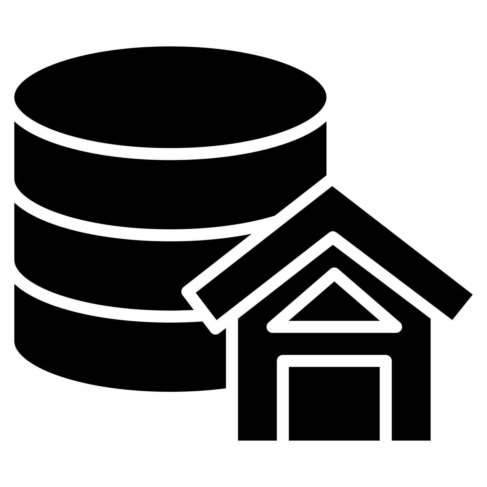 Property Database Icon line vector illustration 35642086 Vector Art at