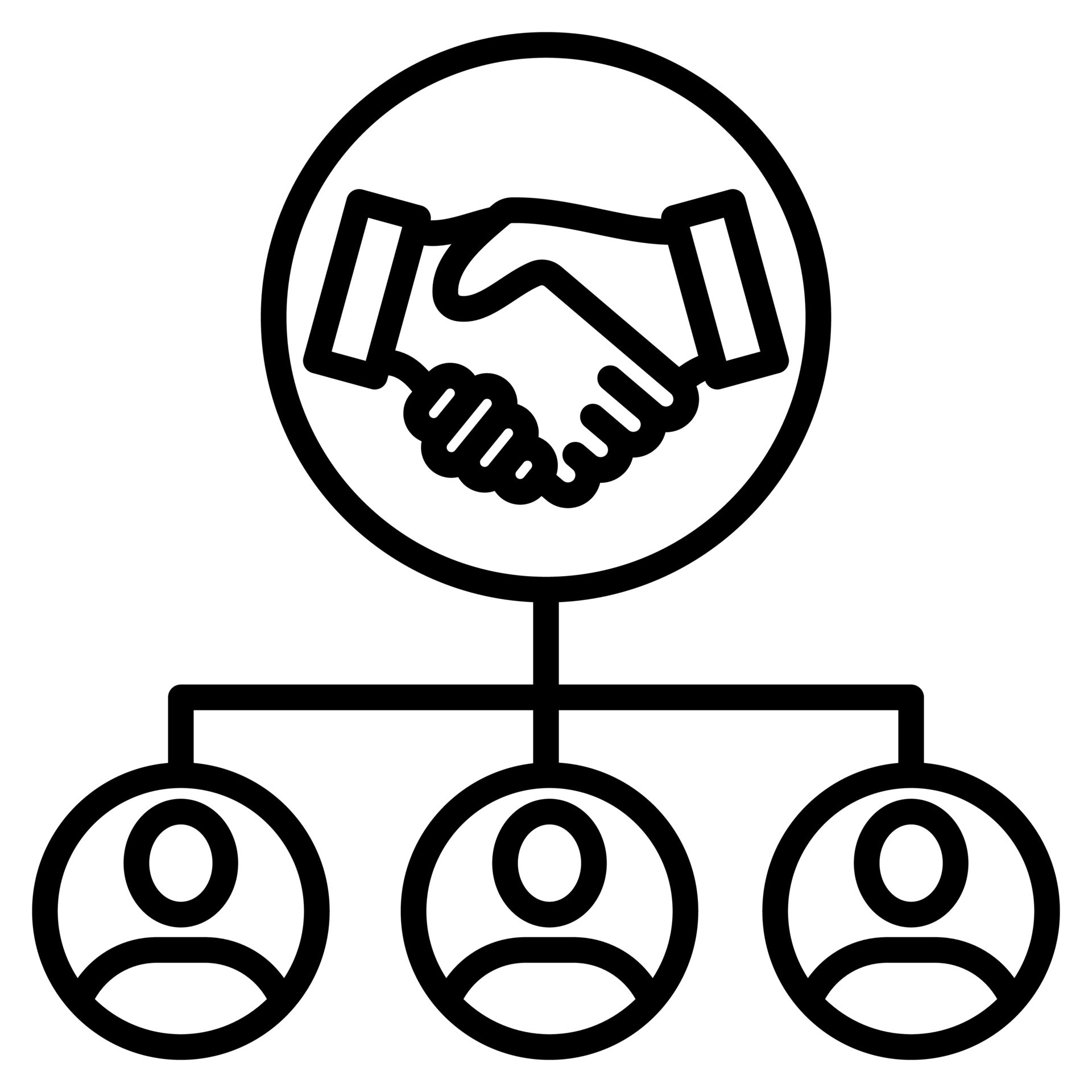 Cross Functional Collaboration Icon Line Vector Illustration 35642178 cross-functional-collaboration-icon-line-vector-illustration-35642178