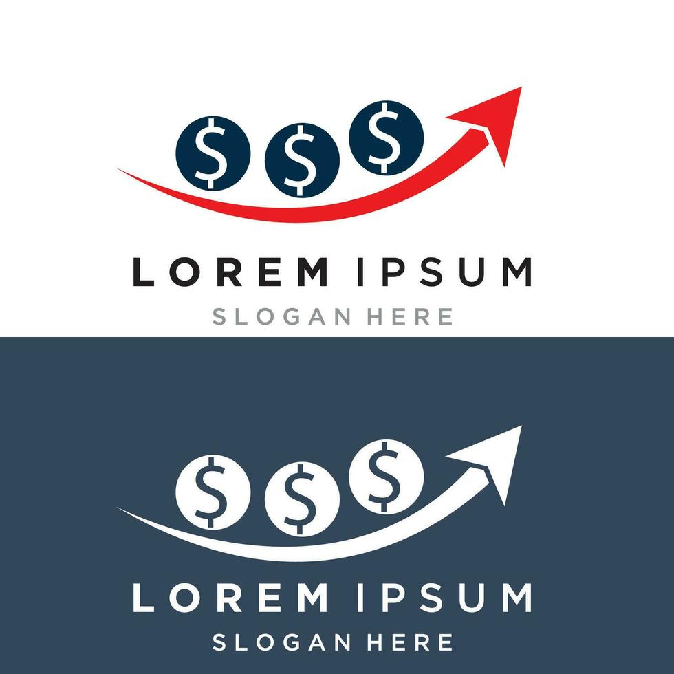Business finance and Marketing logo Vector illustration  design